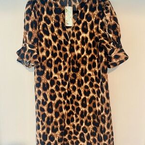 Leopard Print Dress